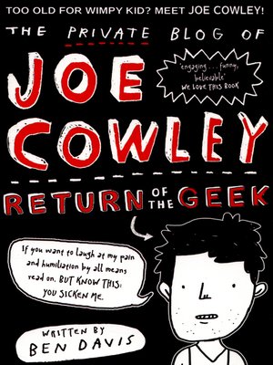 cover image of The Private Blog of Joe Cowley Return of the Geek
